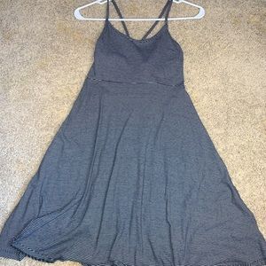 Black and White Basic Dress